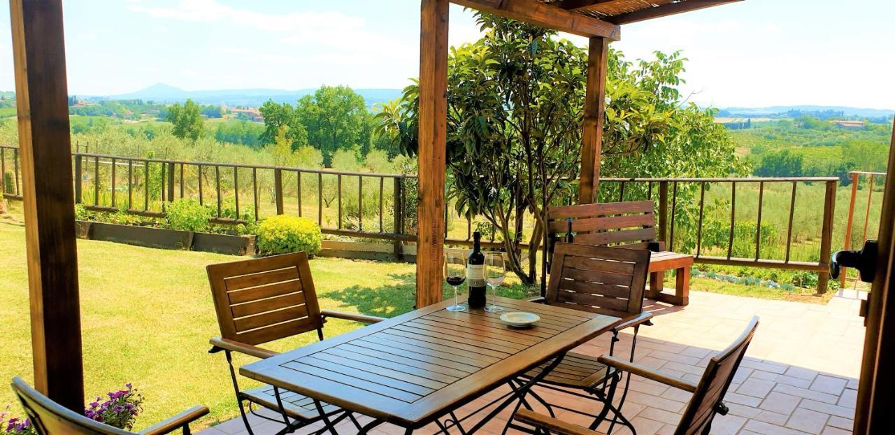 Casina Di Pacina Villa Abbadia di Montepulciano Dış mekan fotoğraf